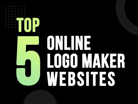 Top 5 Online Logo Maker Websites By All Design Ideas On Dribbble