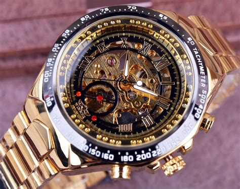 Mens Automatic Skeleton Watch 2morrows Trends