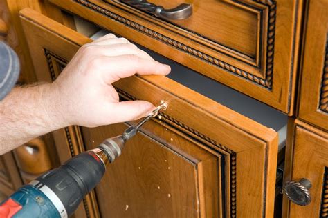 Often the dishwasher can be installed with a little creative cabinet remodeling. How to Install Cabinet Hardware With Simple Tools
