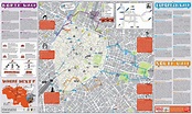 Brussel plattegrond van de stad toeristisch - Brussel plattegrond van ...