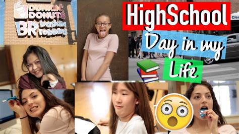 A Day In My Life High School Youtube