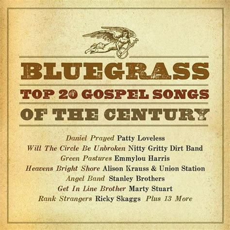 Bluegrass Top 20 Gospel Songs Of The Century Cd