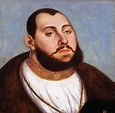Giovanni Federico il Magnanimo, Elettore di Sassonia di Lucas Cranach ...