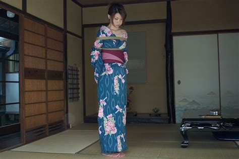 Highres 1girl Asian Bdsm Bondage Bound Japanese Clothes Kimono