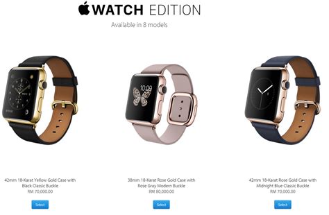 Scegli la consegna gratis per riparmiare di più. Apple Watch officially launched in Malaysia, prices start ...