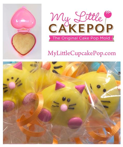 Place in a heated oven at 180°c/ 356°f for 20 minutes. Kitty cat cake pops made easy using a heart shaped mold by ...