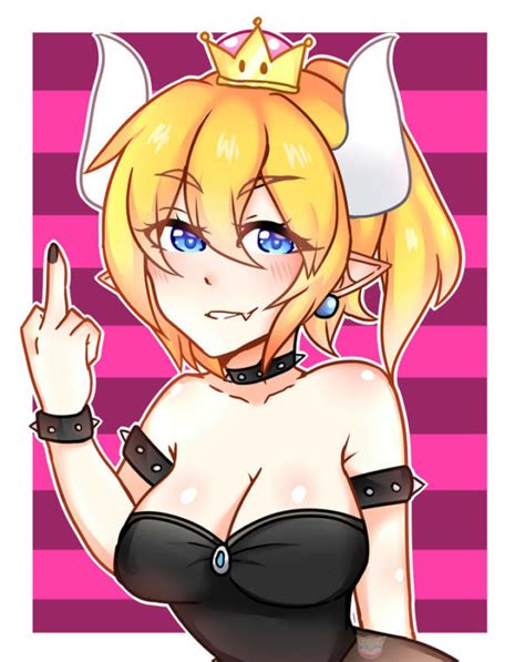 “bowsette” Illustrations Strangely Sexy Sankaku Complex