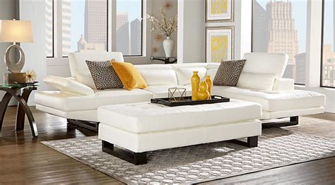 A glass of wine and movie before bed, or board games on the coffee table with. Sofa Set White | Rooms to go furniture, Living room sectional, Cheap living room sets