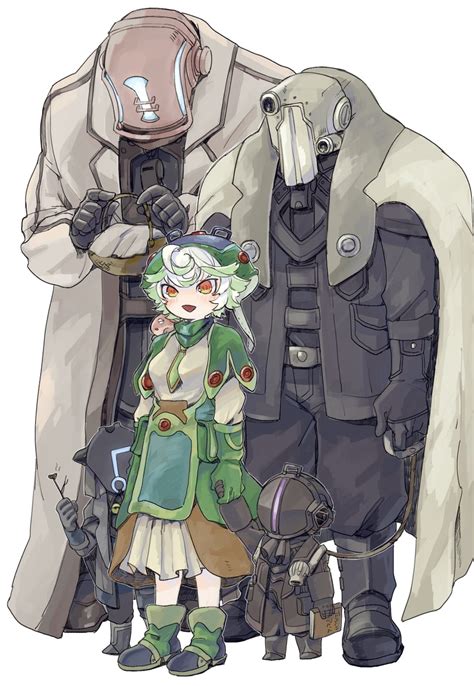 Bondrewd Prushka Meinya Gueira And Gyarike Made In Abyss Drawn By