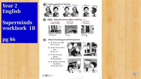 We allow english in mind workbook 1 and numerous ebook. Super Minds Workbook 1B｜Year 2｜English｜pg86｜Unit 7 Get ...