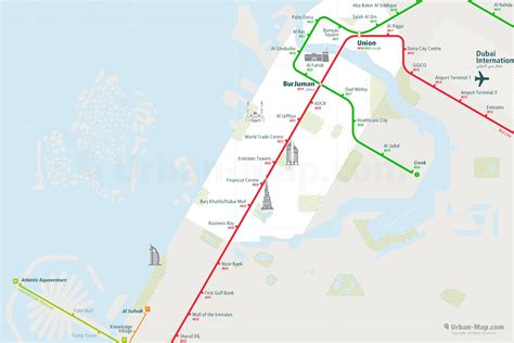Dubai Rail Map City Train Route Map Your Offline Travel Guide