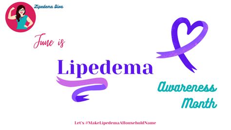 June Is Lipedema Awareness Month Lipedemadiva