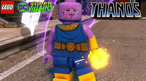 Lego Dc Super Villains Thanos Free Roam Gameplay Custom Character