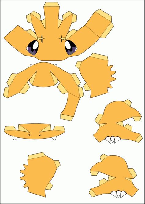 Charmander Papercraft Part 1 By Kira759 On Deviantart Papercraft