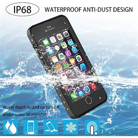 Iphone 66s Waterproof Case Ip68 Certified With Touch Id Underwater