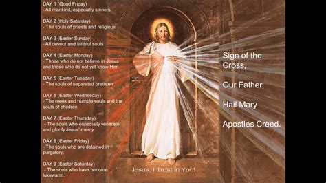 Divine Mercy Chaplet W Novena 3 Oclock Prayer Youtube