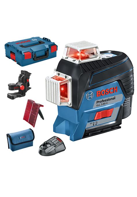 Bosch Professional Laser Level Gll 3 80 Cg Green Laser With App