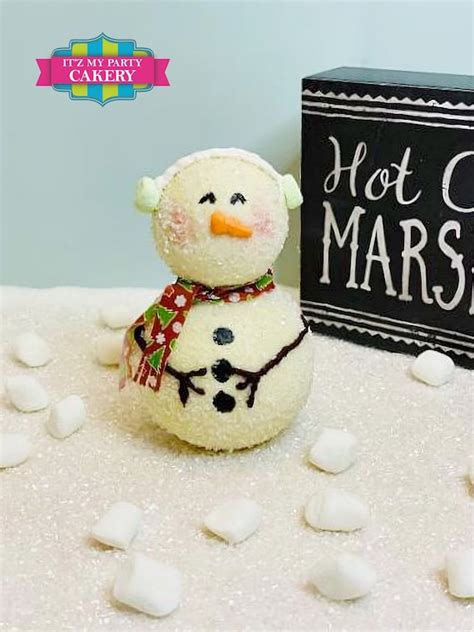 Snowman Hot Cocoa Bomb Not Available For Christmas Shipping Etsy