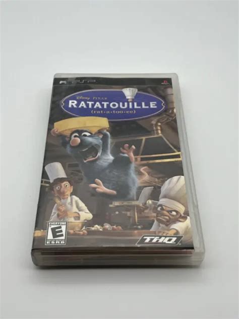 Disney Pixar Ratatouille Sony Playstation Portable Psp Complete