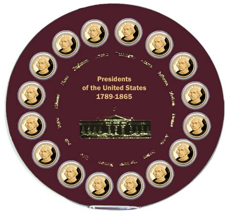 Carlisle Presidential Dollar Coin Display Boards