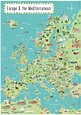 Illustrated Children's Map of Europe - Bek Cruddace Illustration