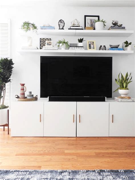 40 Ideas For Decorating Around The Tv A House Full Of Sunshine
