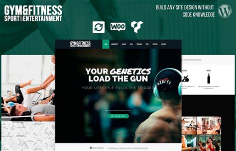 Gym Wordpress Theme Health Template By Visualmodo Behance