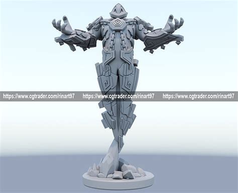 Xerath 3d Print Model From League Of Legends 3d Model 3d Printable