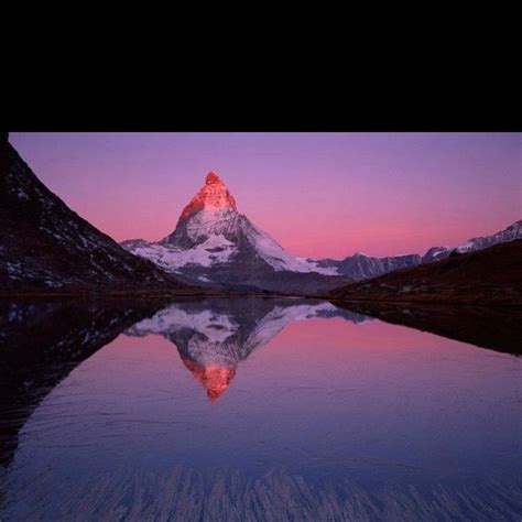 Matterhorn Lake Switzerland National Geographic Wallpaper