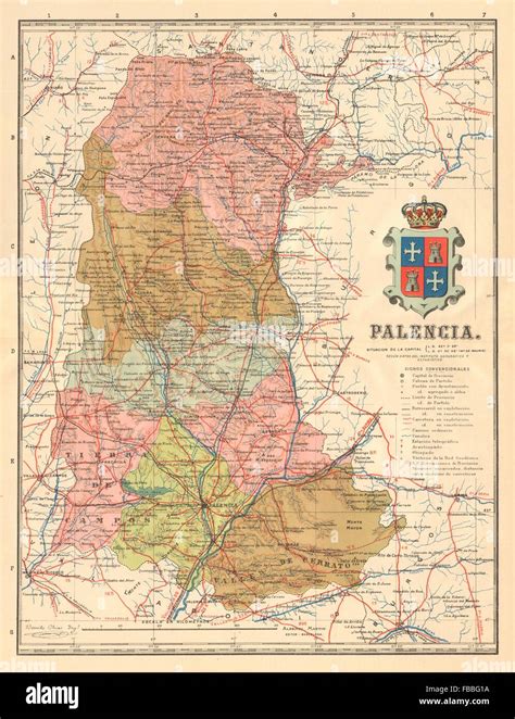 Mapa De Palencia Provincia Mapa