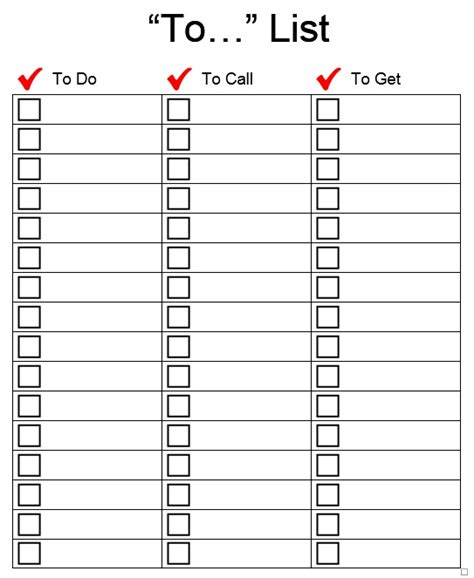 10 Free Sample Monthly To Do List Templates Printable Samples
