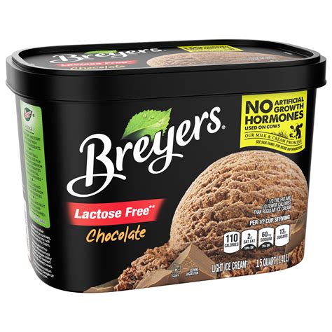 Breyers Lactose Free Chocolate Light Ice Cream Shop Ice Cream At H E B