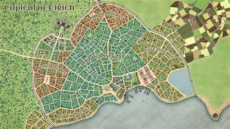 My First Wonderdraft Map Capital City Rwonderdraft