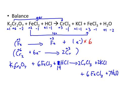 Ppt Balancing Redox Equations Powerpoint Presentation Free Download