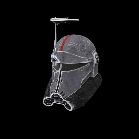 Clone Wars Crosshair Bad Batch Squad 99 Wearable Helmet 3d Etsy
