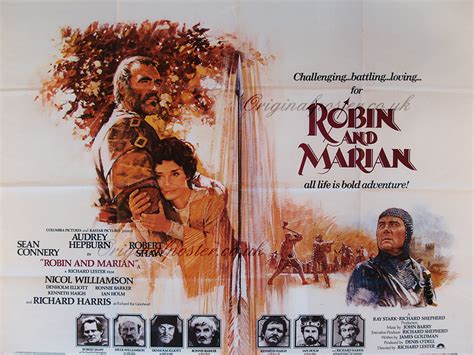 Robin And Marian Original Vintage Film Poster Original Poster