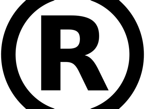 Copyright R Symbol Registered Trademark Png Transparent