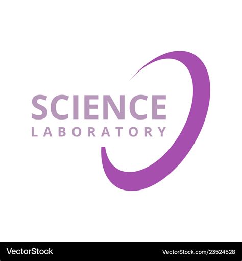 Science Laboratory Logo Royalty Free Vector Image