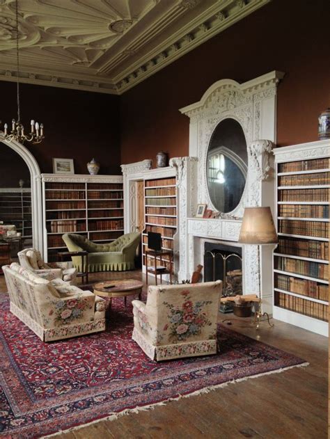 Knockdrin The Irish Aesthete Country House Interior Home Libraries