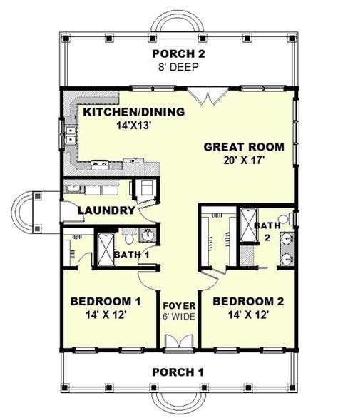 33 32x32 Ideas House Plans Floor Plans Small House Plans