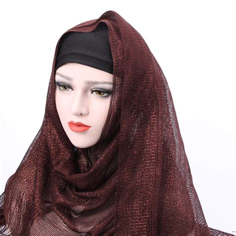 Hot Sale High Quality Women Islam Malaysia Thick Muslim Georgette Scarf