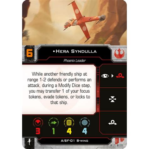 Star Wars: X-Wing - Hera Syndulla Errata Released By Atomic Mass Games