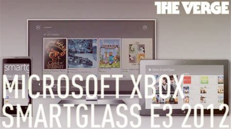 Microsoft Xbox Smartglass E3 2012 Youtube