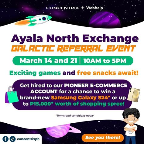 Concentrix Ayala North Exchange Galactic Referral Event Concentrix