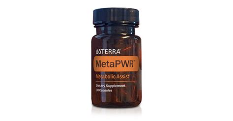 Asistencia Metabólica MetaPWR Aceites esenciales doTERRA