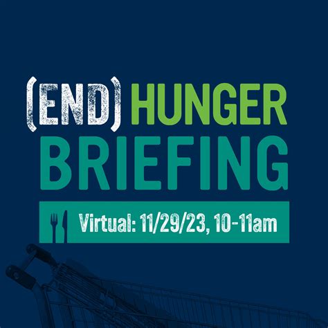 End Hunger Briefing — Hunger Free Vermont