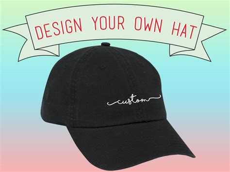 Custom Baseball Hat Personalized Dad Hat Embroidered Printed Etsy