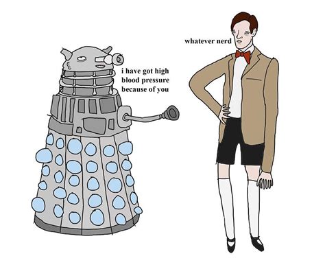 Dr Who And Dalek Chris Simpsons Artist Know Your Meme
