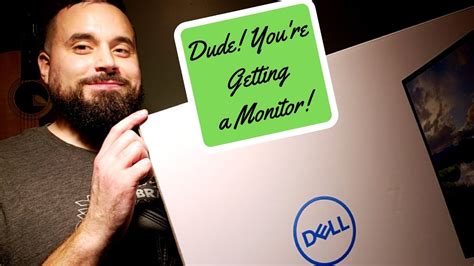 Dude I Just Got A New Budget Monitor Dell Monitor Review D3218hn
