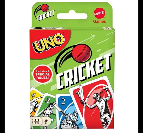 Uno Cricket Card Game For Kida 7y